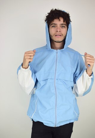 VINTAGE 90'S CHAMPION TRACK JACKET WITH HOOD