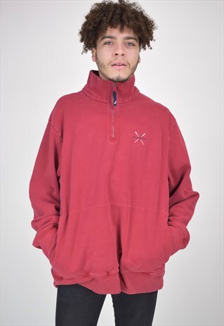 VINTAGE 90'S NAUTICA 1/4 ZIP SWEATSHIRT