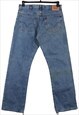 Vintage 90's Levi's Jeans / Pants 517 Boot Cut Denim Blue 38