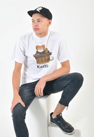 VINTAGE 90S ROUND NECK T-SHIRT