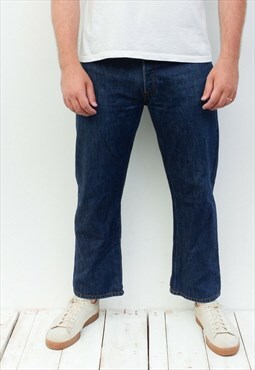 501 Vintage Men's W36 L30 Straight Fit Leg Jeans Denim