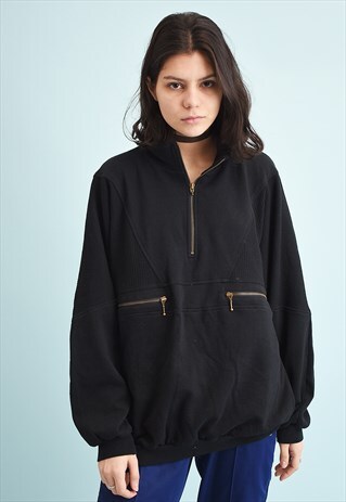 90'S RETRO ATHLEISURE SPORTS SWEATSHIRT JUMPER
