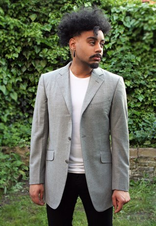 VINTAGE DUNHILL LUXURIOUS WOOL BLAZER JACKET
