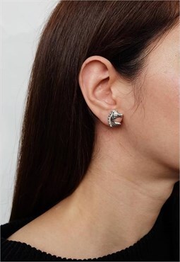 Unicorn Stud Earrings Women Sterling Silver Earrings