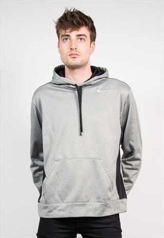 RETRO 90'S GREY NIKE HOODIE JUMPER