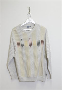 Vintage Torelli sweater in cream. Best fits M