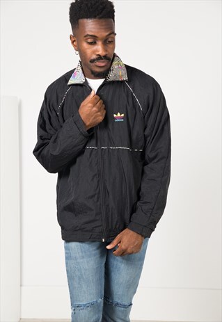 VINTAGE 80S ADIDAS SHELL SPORT JACKET / S1093