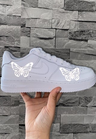 CUSTOM AIRFORCE 1 - REFLECTIVE BUTTERFLY EFFECT