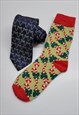 Christmas Theme Ties and Socks Set 