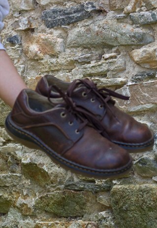 VINTAGE 90'S DR MARTEN GRUNGE LEATHER SHOES UK9
