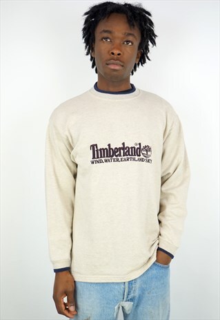 VINTAGE 90'S TIMBERLAND PULLOVER SWEATSHIRT