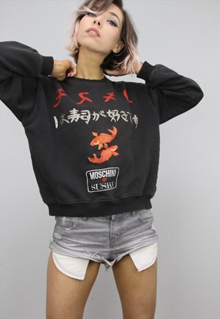 VINTAGE 90S MOSCHINO SWEATER SWEATSHIRT