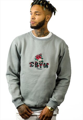 FLORIST GREY SWEATSHIRT