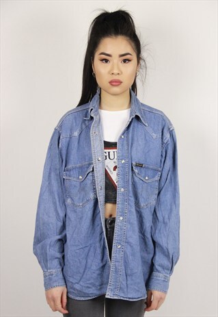 VINTAGE WRANGLER DENIM SHIRT