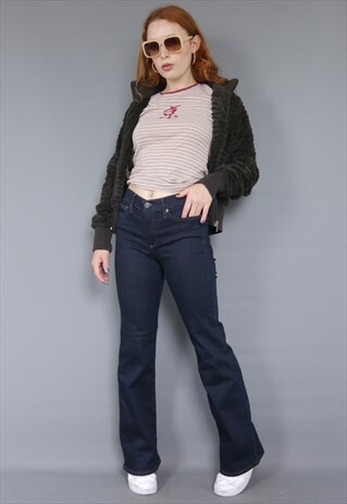 VINTAGE Y2K BLUE FLARED JEANS