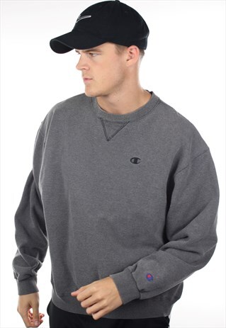 VINTAGE CHAMPION USA SMALL LOGO SWEATSHIRT JUMPER