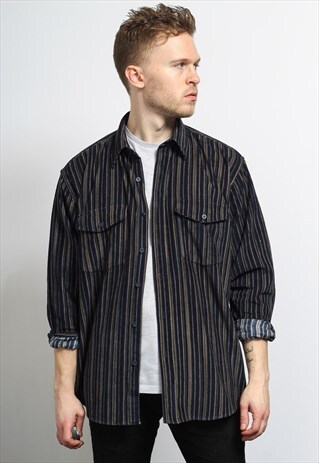 VINTAGE CORDUROY CORD SHIRT
