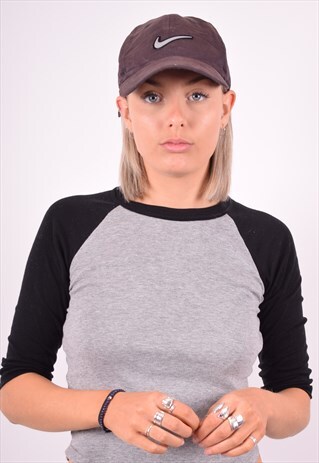 NIKE WOMENS VINTAGE CAP ONE SIZE BLACK 90'S