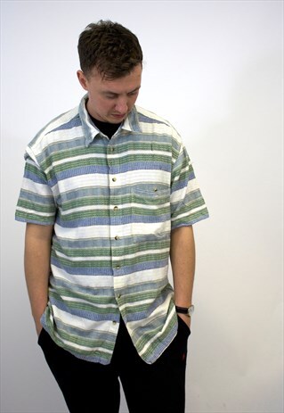 VINTAGE AZTEC FLANNEL SHIRT