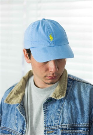 VINTAGE POLO CAP HAT LOGO 90S X 2.9