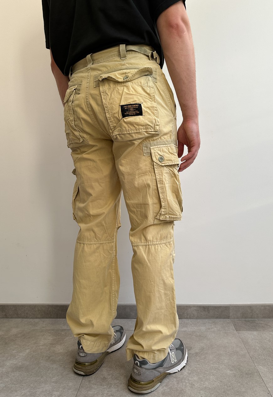 Polo khaki cargo pants best sale