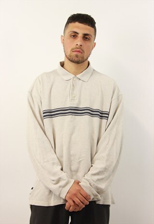 VINTAGE GAP LONG SLEEVE POLO-SHIRT