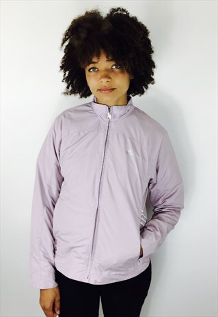 ADIDAS SOFT PINK WINDBREAKER JACKET