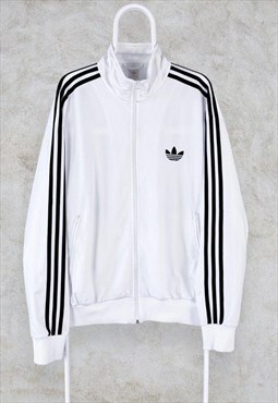 Adidas Originals White Track Top Jacket Striped Firebird XL