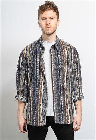 VINTAGE CORDUROY CORD SHIRT