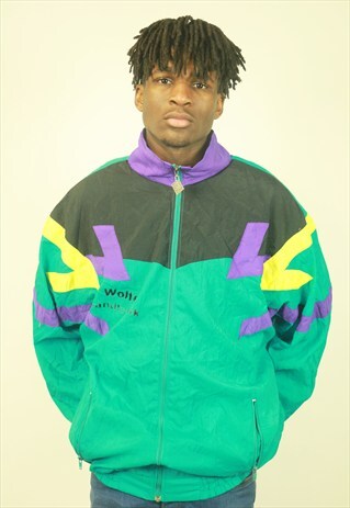 VINTAGE 90S SHELL BOMBER JACKET