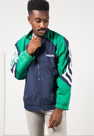 VINTAGE 80S ADIDAS SHELL SPORT JACKET / S1191