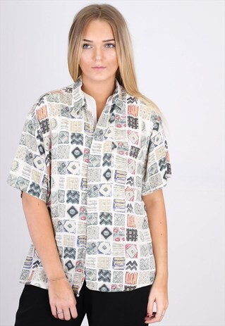 VINTAGE PATTERN SHIRT