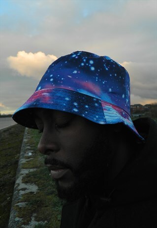 MULTI SPACE ASTRONOMY PRINT BUCKET HAT