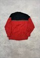 VINTAGE KNITTED JUMPER ABSTRACT PATTERNED KNIT SWEATER