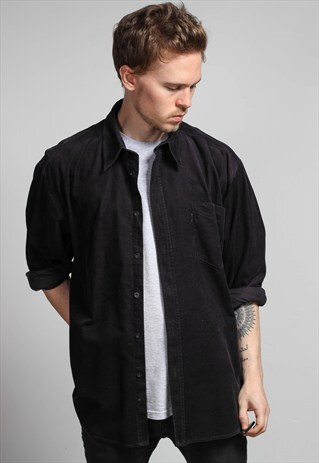 VINTAGE OVERSIZED CORDUROY SHIRT
