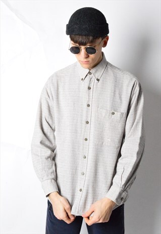 CAMEL VINTAGE 90S BEIGE LONG SLEEVE SHIRT