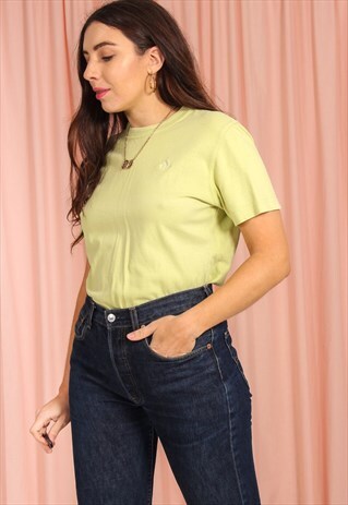 VINTAGE 90S ADIDAS T-SHIRT IN GREEN