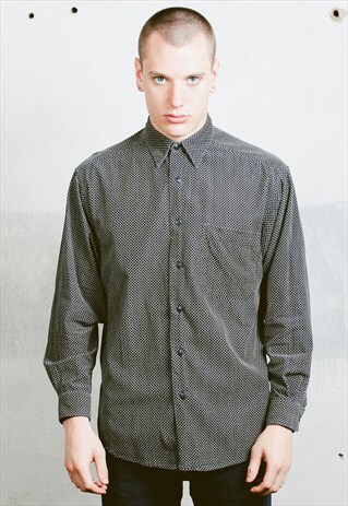 VINTAGE PATTERNED CORDUROY SHIRT