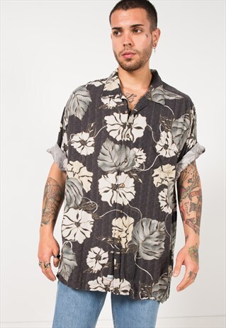 VINTAGE 80S HAWAIIAN SHIRT / S1788