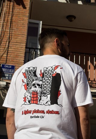 CHATEAU WHITE GRAPHIC T-SHIRT