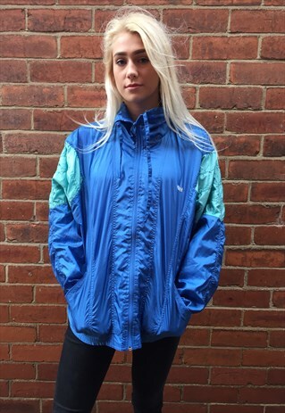 VINTAGE SPORTS SHELL SUIT BOMBER JACKET