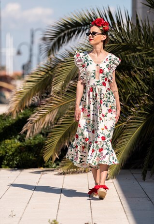 FRIDA DRESS FLORAL