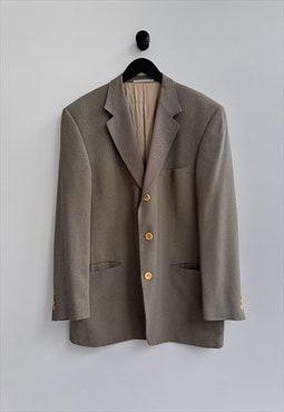 Vintage Versace V2 Classic Beige Blazer