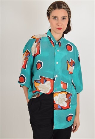VINTAGE SHIRT FESTIVAL MADE IN ITALY 90'S (779)