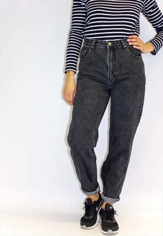 VINTAGE PLUS SIZE 80'S LEVI'S HIGH WAIST JEANS UK 28