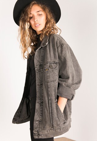 VINTAGE 80S LEE DENIM TRUCKER / C902