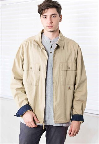 VINTAGE TOMMY HILFIGER JACKET LOGO 90S XXL 20.0