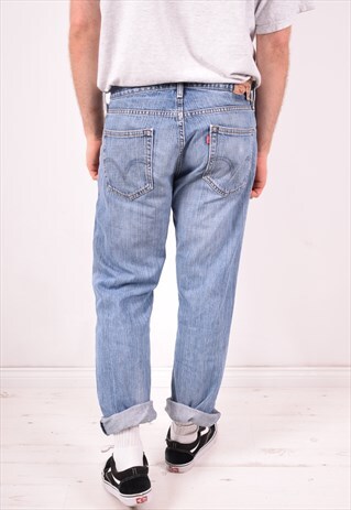 LEVI'S 559 MENS VINTAGE JEANS W36 L31 BLUE 90S