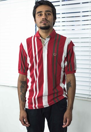 VINTAGE TOMMY HILFIGER SHIRT LOGO 90S M 10.4