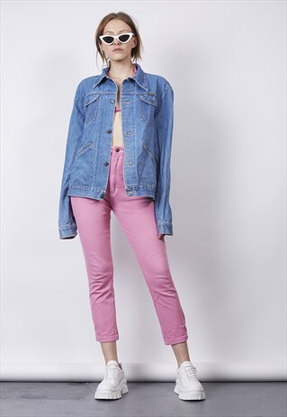 VINTAGE 70'S BLUE WRANGLER DENIM JACKET